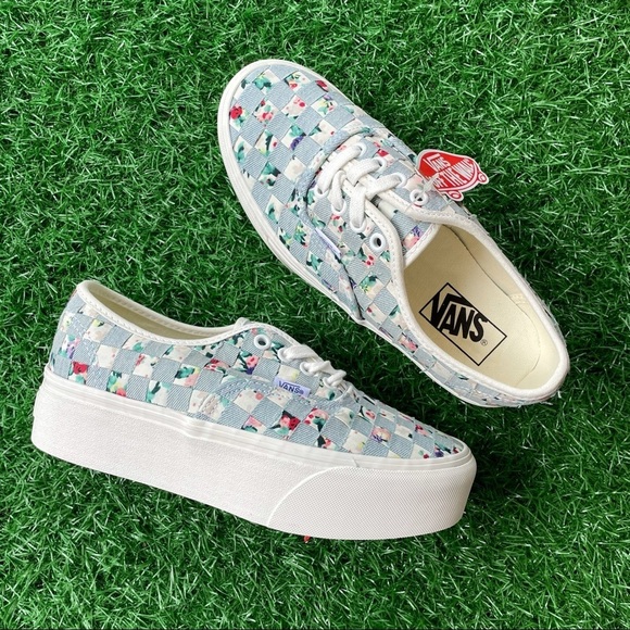 Vans Authentic Platform Woven Foral - Picture 7 of 8